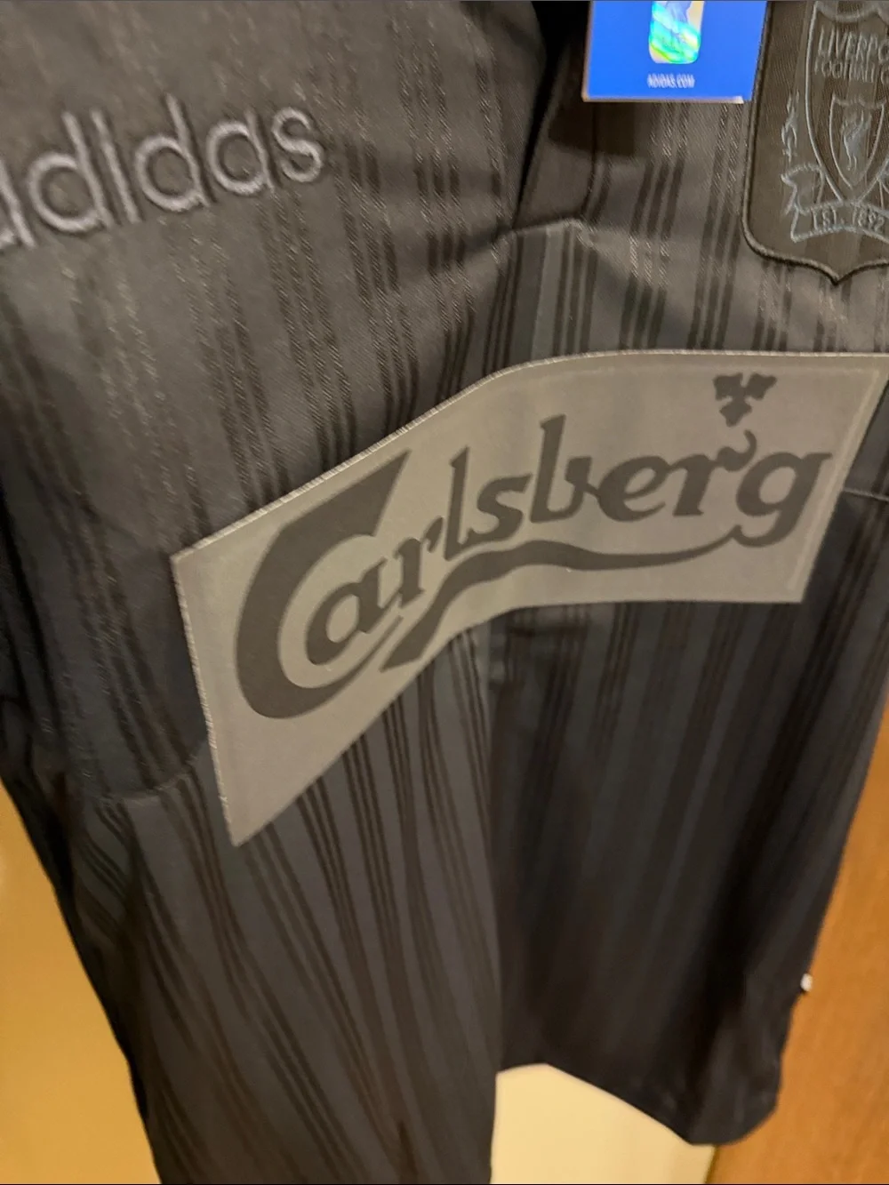 NWT Authentic adidas Liverpool FC Special 95 Carlsberg Football / Soccer Jersey